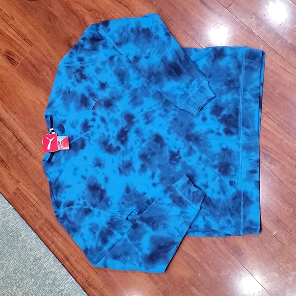 puma tie dye sweatshirt